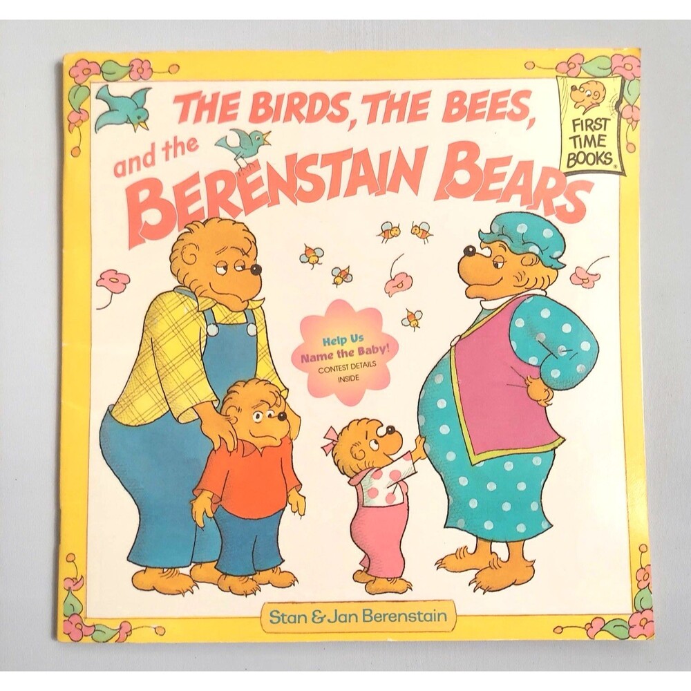 The Berenstain Bears Birds Bees & Berenstain Bears Paperback Book 2000 Vintage